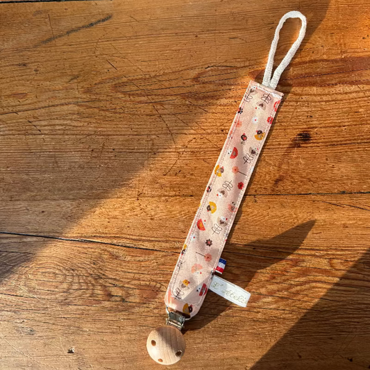 Attache tétine - Petits poussins