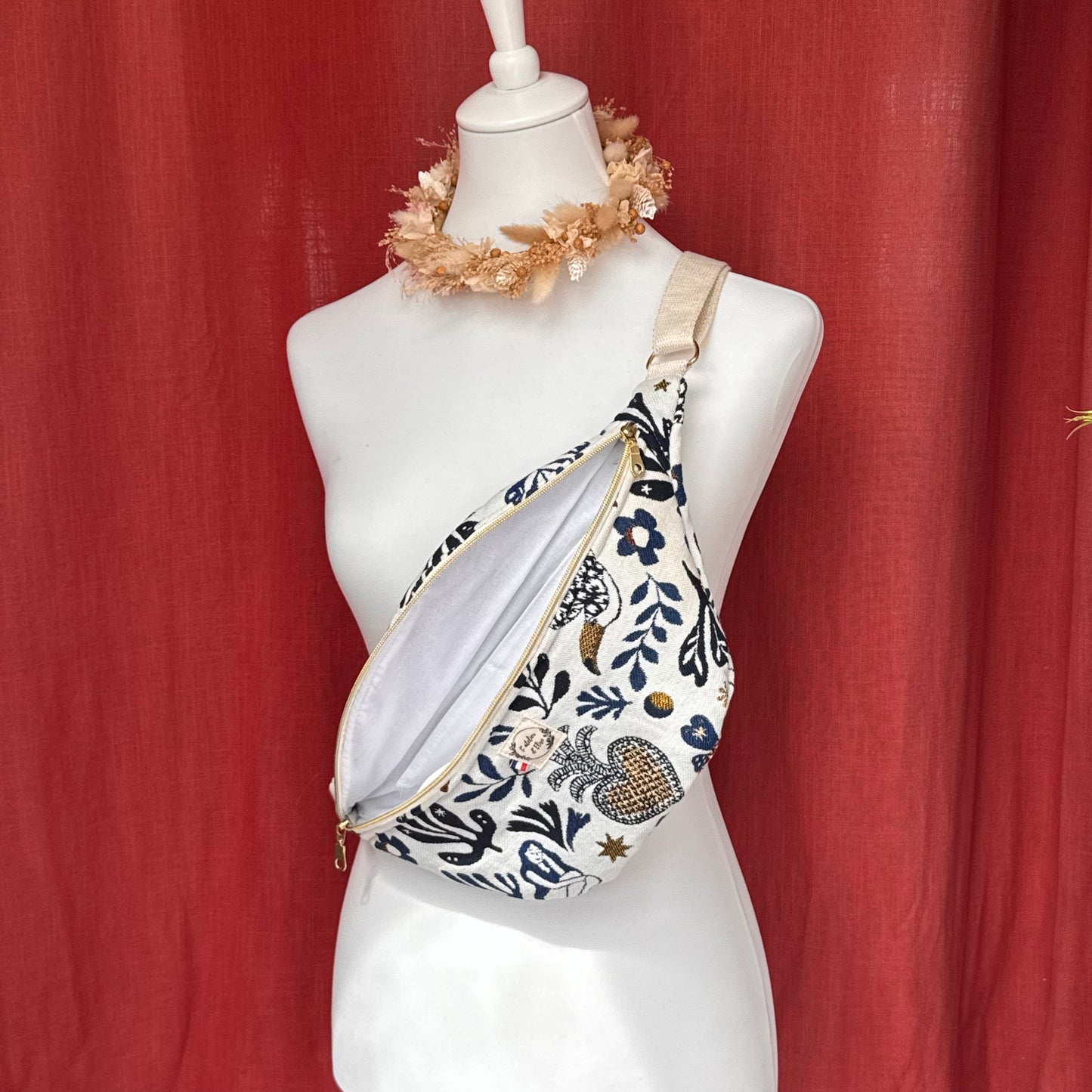 Sac banane XL - Jacquard Mage