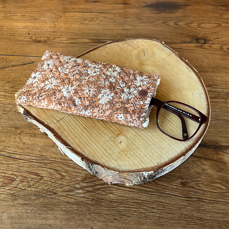 Étui à lunettes - Liberty matelassé