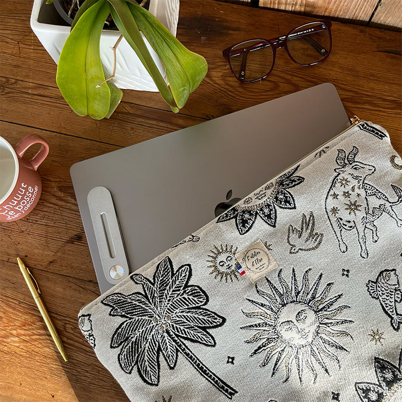 Housse d'ordinateur 17" - Jacquard Astro