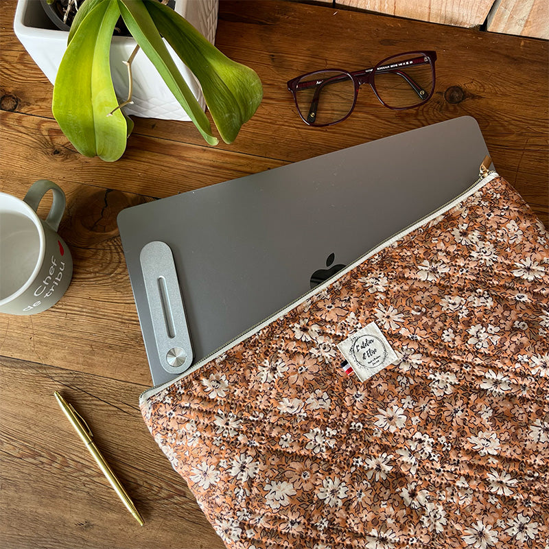 Housse d'ordinateur 15" - Liberty orange