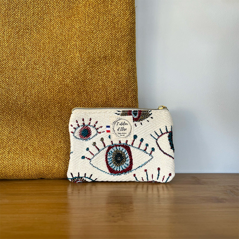 Porte monnaie - Jacquard Cyclope