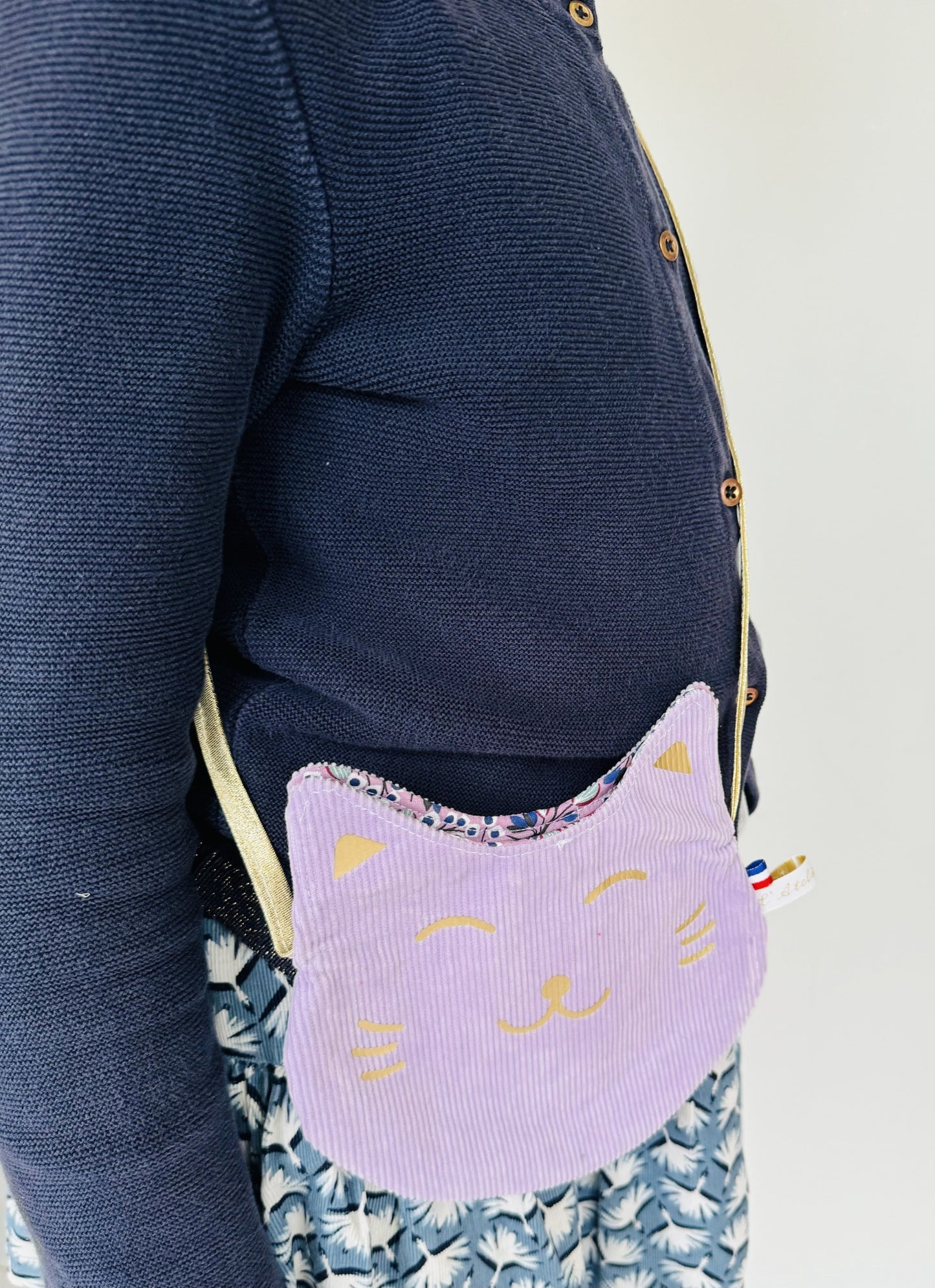 Sac mistinguette "violet"