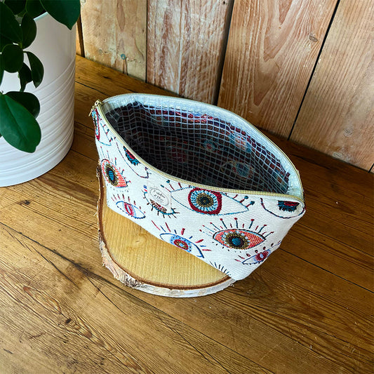 Trousse de toilette imperméable - Jacquard Cyclope