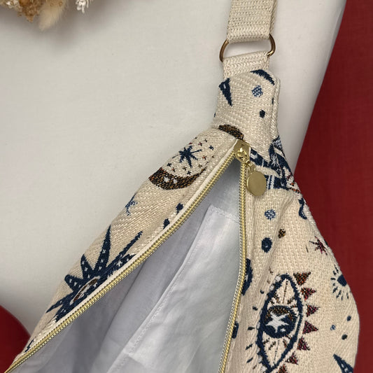 Sac banane XL - Jacquard galaxie