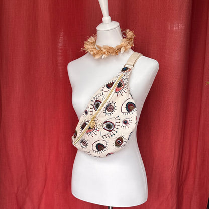 Sac banane XL - Jacquard cyclope