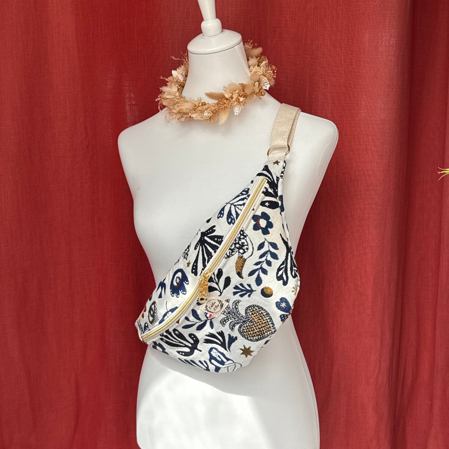 Sac banane XL - Jacquard Mage