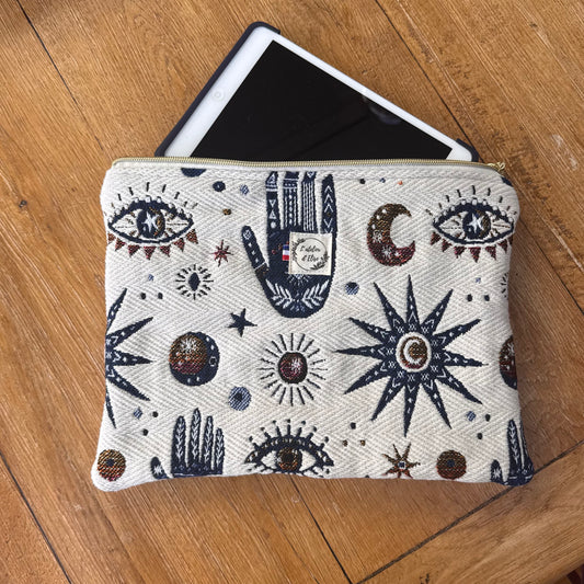 Pochette tablette 13" - JACQUARD ASTRO