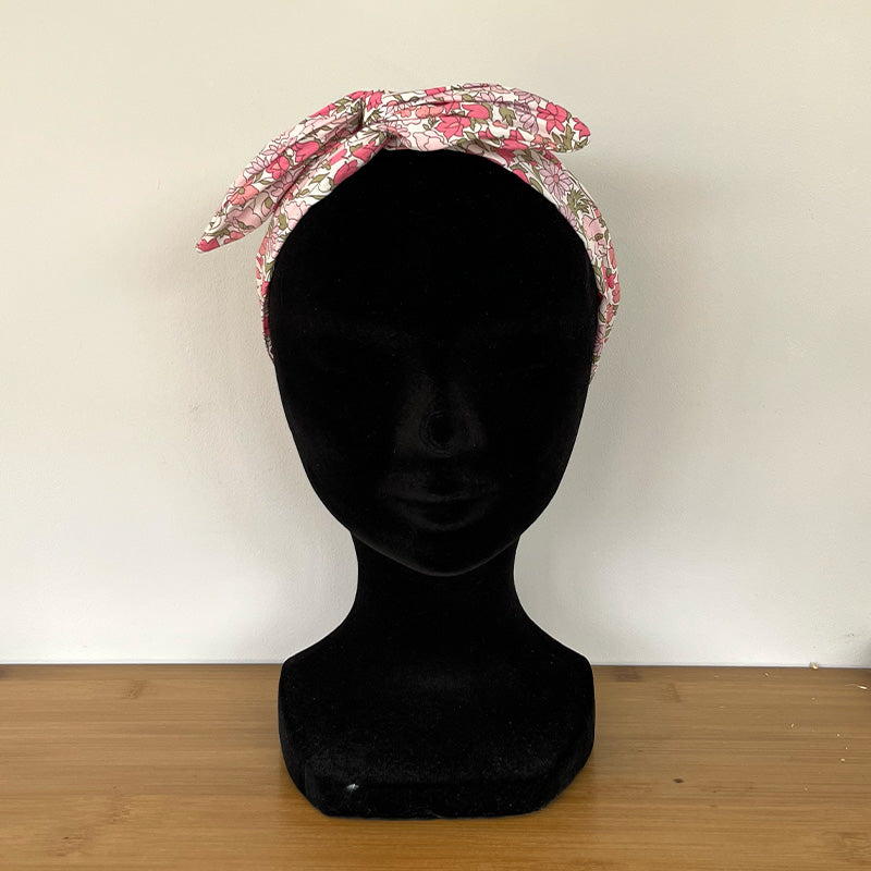 BANDEAU CHEVEUX MODULABLE FAIT MAIN Liberty | L'ATELIER D'ÉLISE