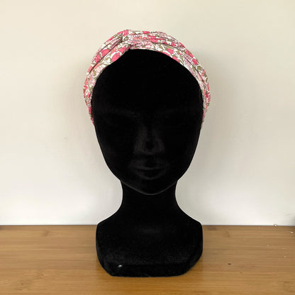 Bandeau fil de fer - Liberty rose