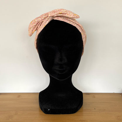 Bandeau fil de fer -Liberty rose