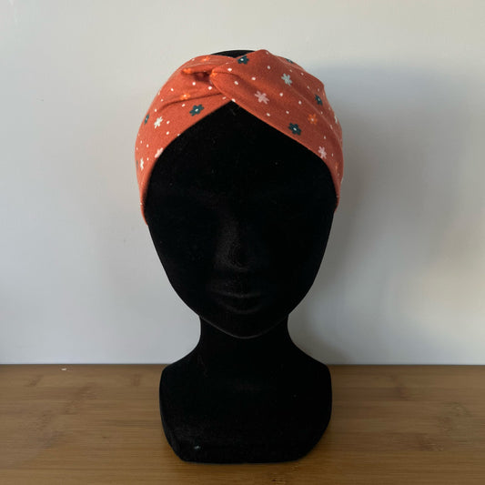 Bandeau élastique - Jersey fleuri