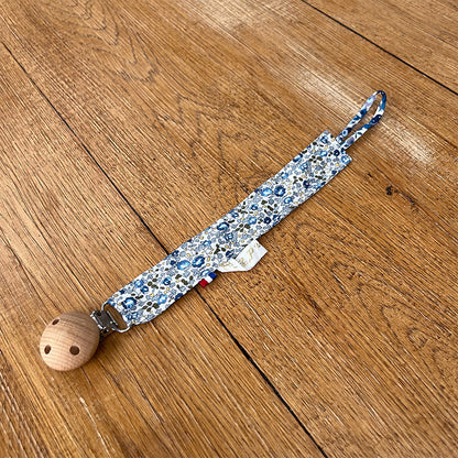 Attache tétine - Liberty bleu marine