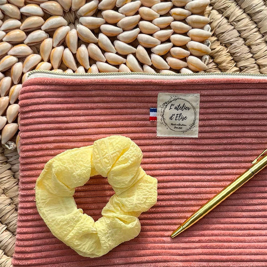 CHOUCHOU FAIT MAIN Jaune  | L'ATELIER D'ÉLISE