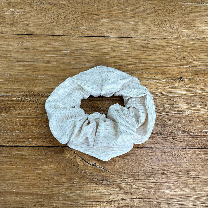 Maxi chouchou - Coton beige irisé