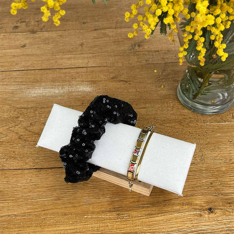 Maxi chouchou - Sequin noir