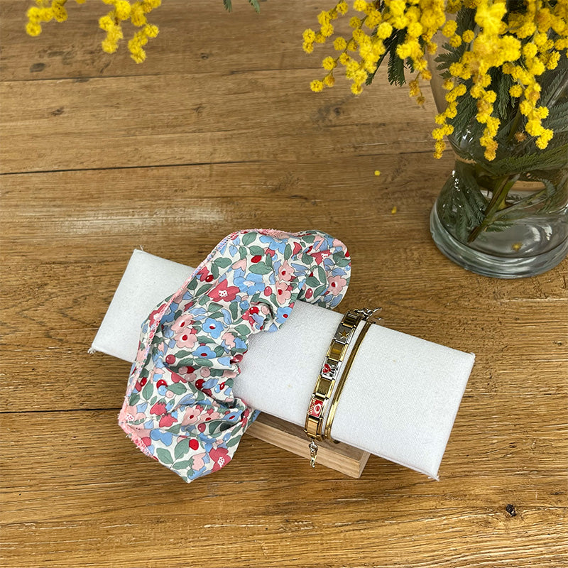 Maxi chouchou -Liberty rose & bleu