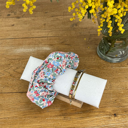 Maxi chouchou -Liberty rose & bleu