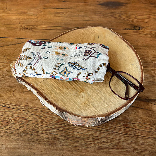 Étui à lunettes -Jacquard Tibet