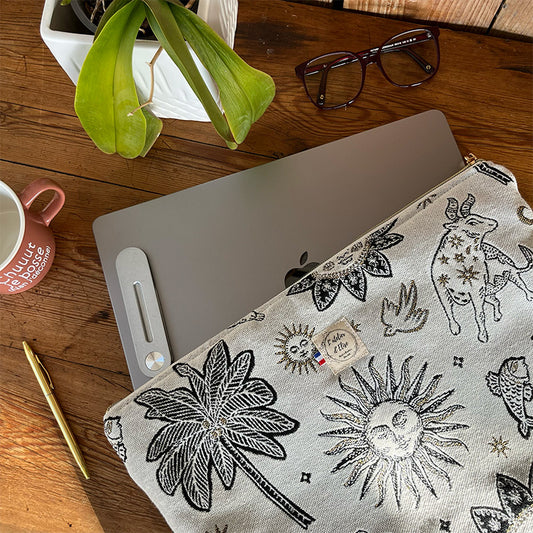 Housse d'ordinateur 17" - Jacquard Astro