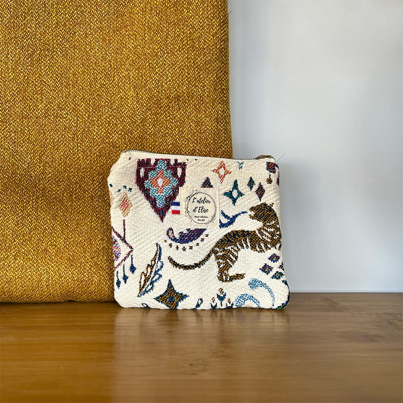 Porte monnaie - Jacquard Tibet