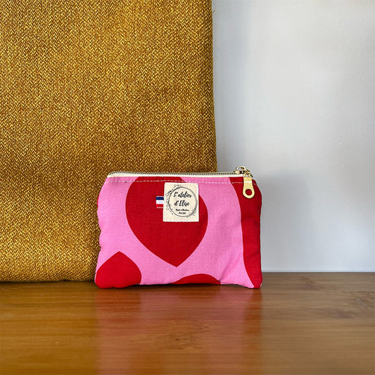 Porte monnaie - Coton coloré