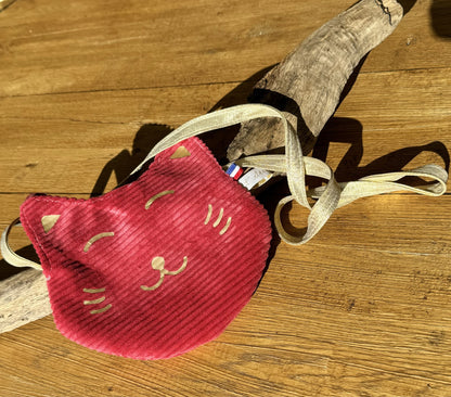 Sac chat "fuchsia"