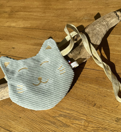 Sac chat "vert d'eau"