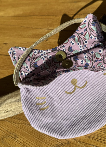 Sac chat "violet"
