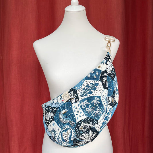 Sac demi-lune - Jacquard  Astro