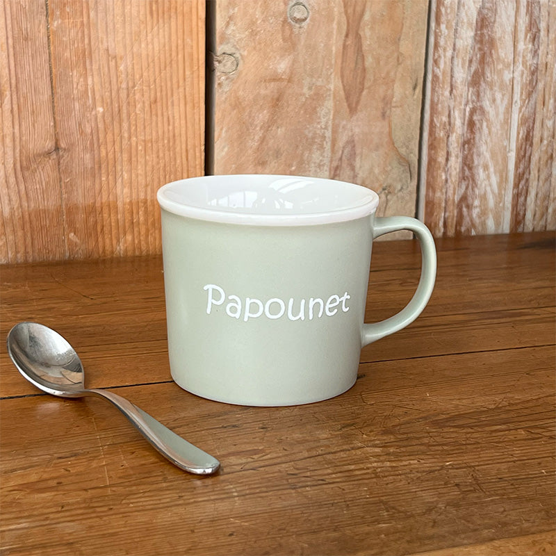 Tasse message céramique - Papounet