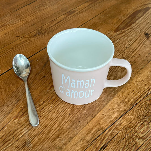 Tasse message céramique - Maman d'amour