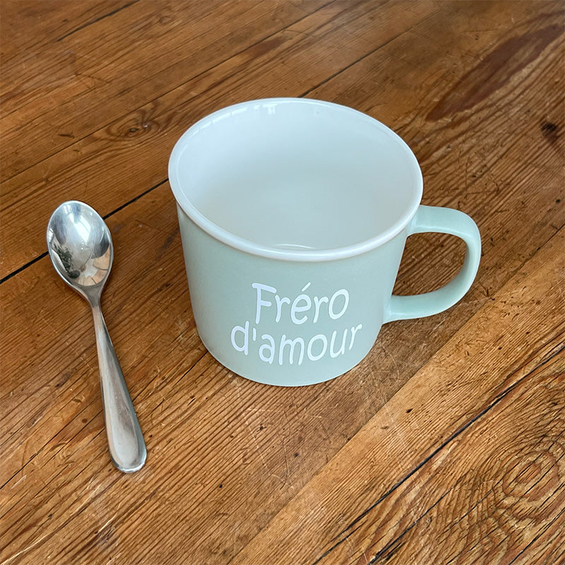 Tasse message céramique - Fréro d'amour