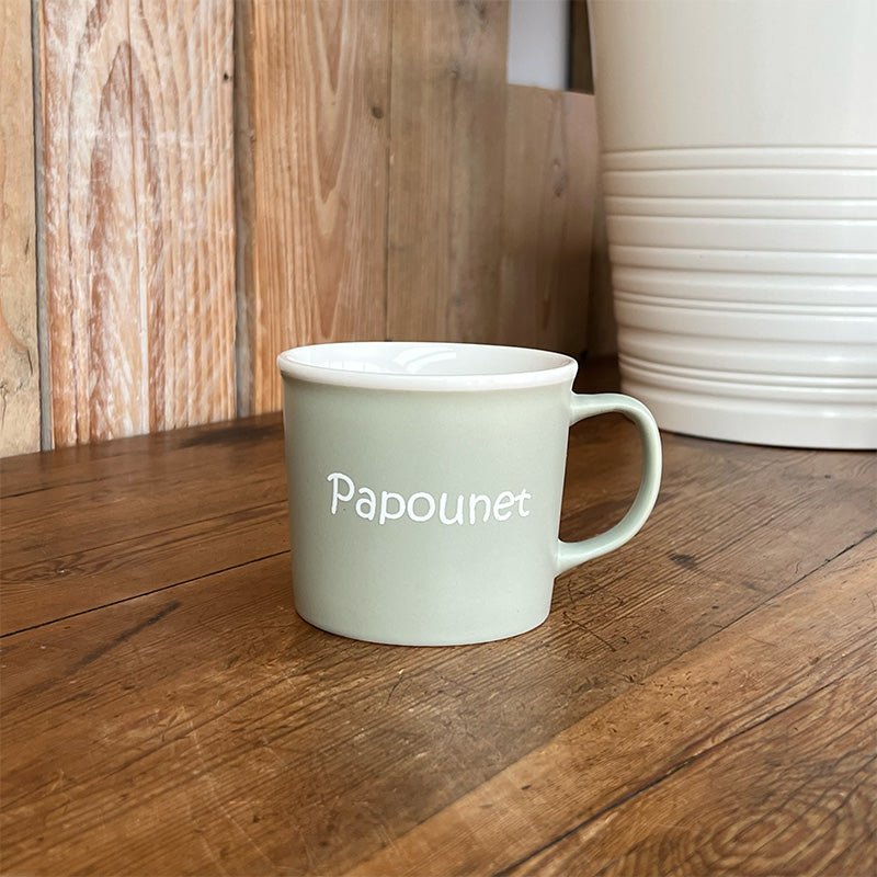 Tasse message céramique - Papounet