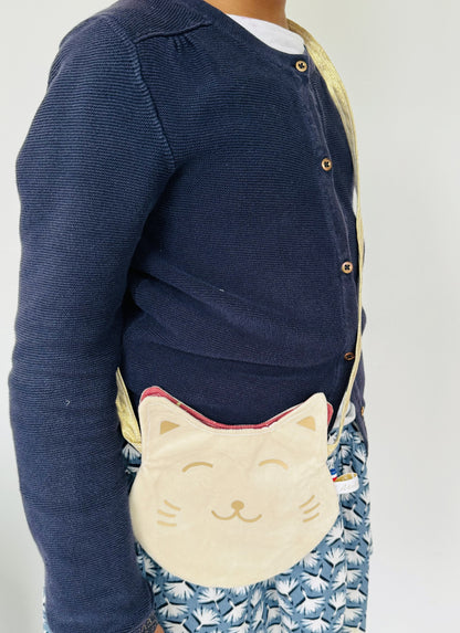 Sac chat "beige"