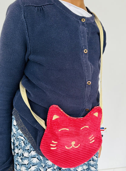 Sac chat "fuchsia"